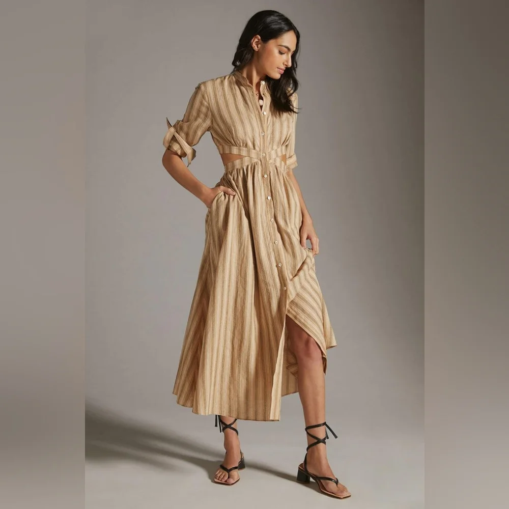 Anthropologie Significant Other cutout dress size 12 - Picture 1 of 16